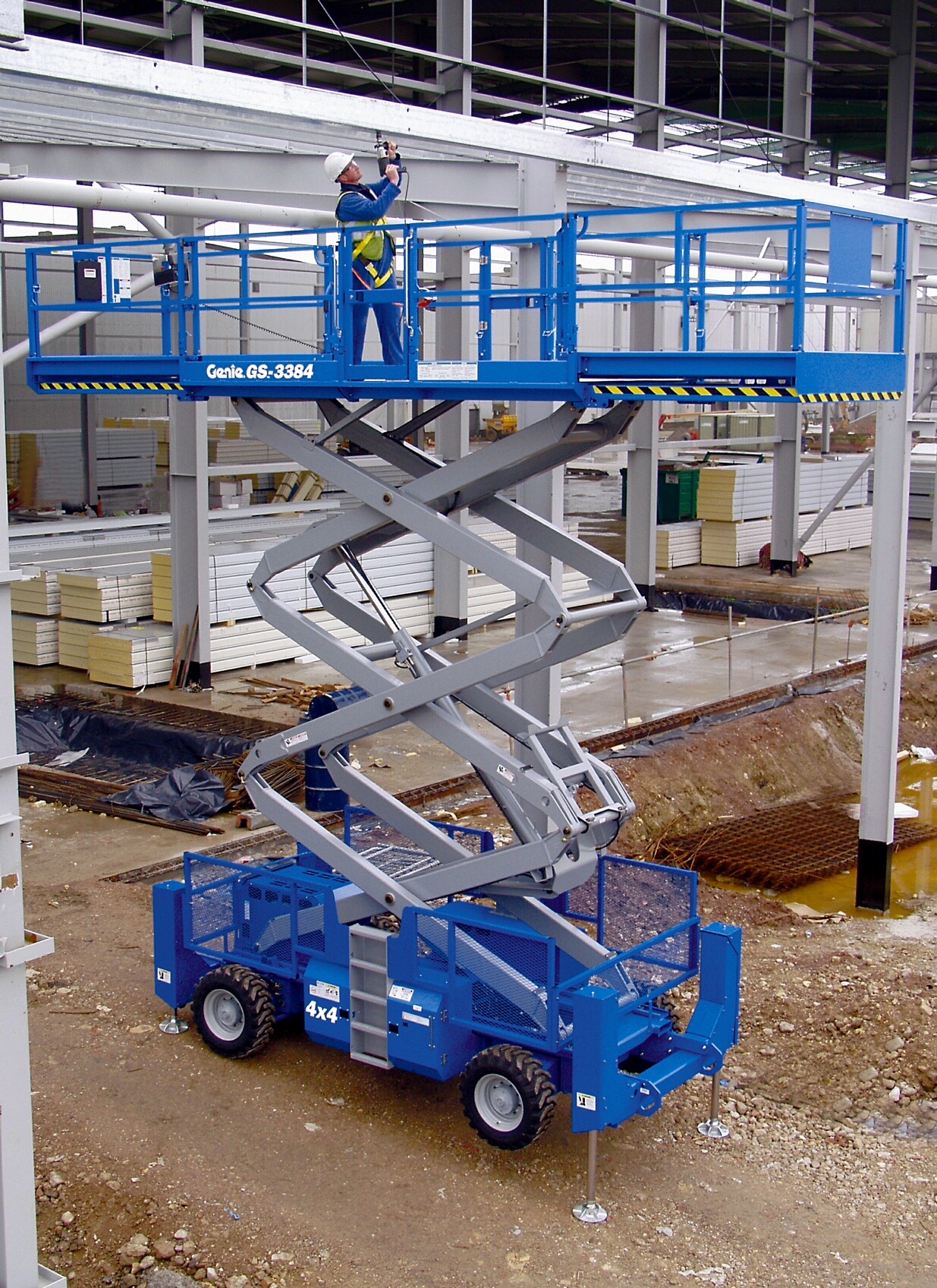 Sakselift diesel arb.h <12m støttebein